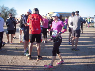 Mountain to Fountain 15 Km race - start crowd