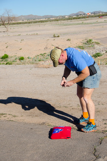 Yaseen's pictures - Adam taking pictures of Cactus Fly-in stickers