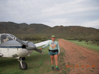 1158 87g. N8377W and Adam at Red Creek