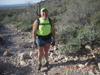 Lost Dog Wash hike - green desert = green Adam