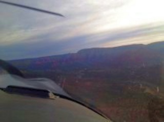 Theresa Q's (small) pictures - aerial of Sedona
