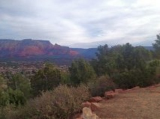 Theresa Q's (small) pictures - aerial of Sedona