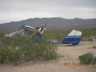 262 87w. Alamo Lake - airplane