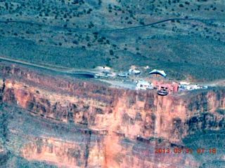 aerial - Grand Canyon + Skywalk