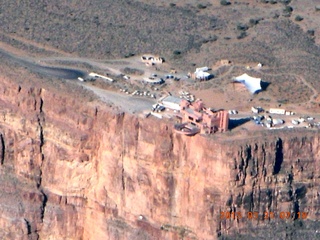 1703 87x. aerial - Grand Canyon + Skywalk