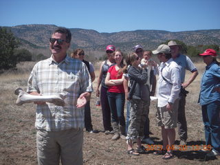 Double Circle Ranch at Eagle Creek - Dave with awared - crowd