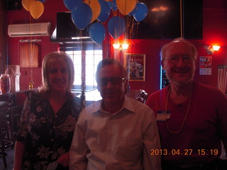 balloons at CHS party of friends - Marlene, , Adam