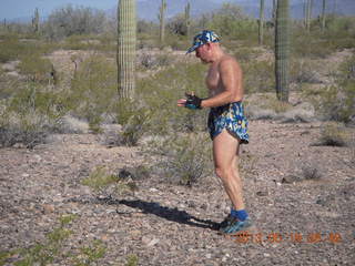 Adam running at Windmill