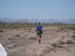 2034 89k. Adam running at Windmill (back)