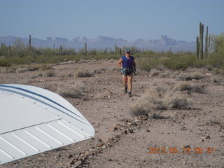 Adam running at Windmill