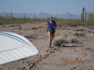 2037 89k. Adam running at Windmill