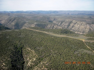 58 89r. aerial - Moon Ridge airstrip