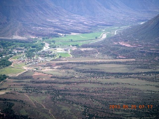 71 89r. aerial - Steer Ridge airstrip