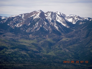 aerial - LaSal Mountains