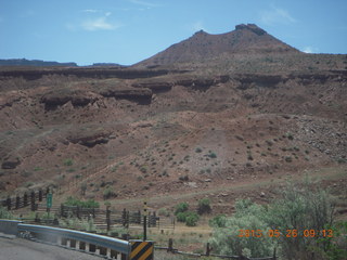 Route 128 along the Colorado River