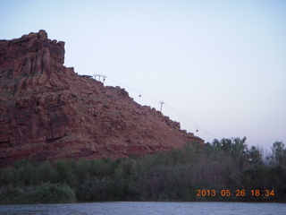 night boat ride along the Colorado River