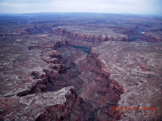 8 89u. aerial around Canyonlands