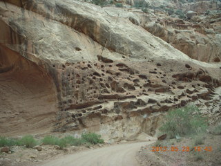 Capitol Reef National Park - scenic drive - sign