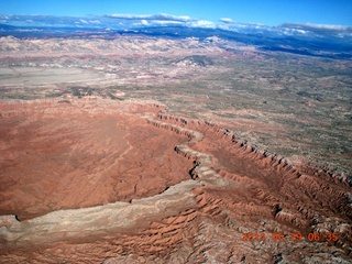 19 89v. aerial - Hanksville to Capitol Reef