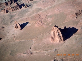 aerial - Hanksville to Capitol Reef