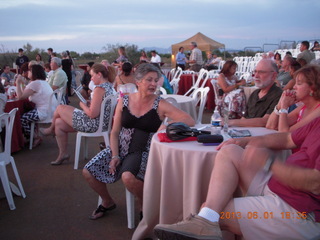 ballet dancers warming up for Topia