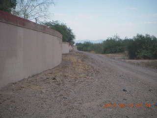 back road near Loop 202