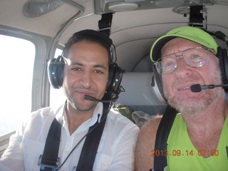 1246 8de. Rab and Adam flying in N8377W Rab and Adam flying in N8377W