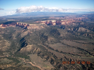 clouds and weather over Bryce Canyon - aerial clouds and weather over Bryce Canyon - aerial
