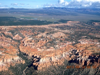 aerial - Bryce Canyon amphitheater aerial - Bryce Canyon amphitheater