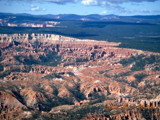 aerial - Bryce Canyon amphitheater aerial - Bryce Canyon amphitheater