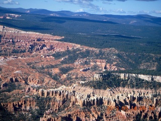 aerial - Bryce Canyon amphitheater aerial - Bryce Canyon amphitheater