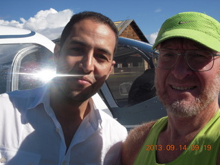 1248 8de. Bryce Canyon Airport - Rab and Adam and N8377W Bryce Canyon Airport - Rab and Adam and N8377W