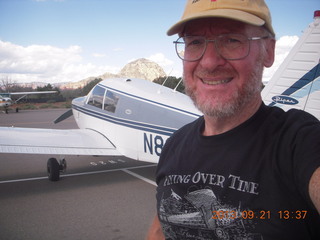 1249 8dm. Sedona Airport fly and drive celebration  - Adam and N8377W