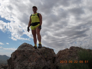 2061 8dn. Elephant Mountain hike - Adam on top