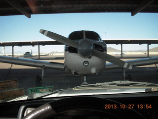 1261 8et. N8377W seen from inside my car