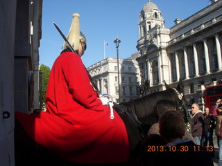 London tour - changing of a horse guard