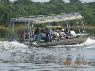 180 8f2. Uganda - Murcheson Falls National Park boat ride - other boat