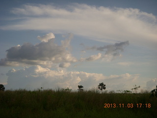 181 8f3. Uganda - eclipse site - clouds