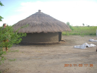 202 8f3. Uganda - eclipse site - our hosts' hut home