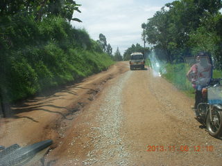151 8f6. Uganda - drive from hotel to chimpanzee park