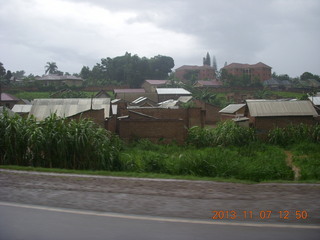 Uganda - drive back to Kampala - Bull Washing Bar