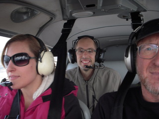 1270 8g8. Hannah flying N8377W with Nova and Adam