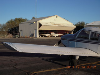 Mesquite - N8377W and hangar