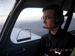 Brian flying N8377W