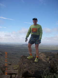 Adam on top of Brown's Mountain