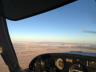 1726 8gt. aerial - approaching Grand Canyon (brian pic)