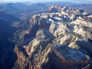 aerial - Zion National Park