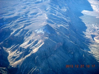 aerial - Molly's Nipple near Hurricane, Utah