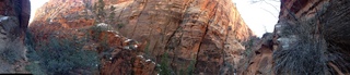 Zion National Park - Angels Landing hike - panorama