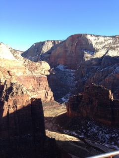 Zion National Park - Angels Landing hike - rock texture